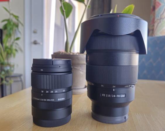 Sigma 18-50mm Sony e mount lens 1