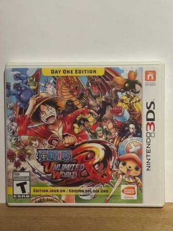 Nintendo 3DS: One Piece Unlimited World Red 1