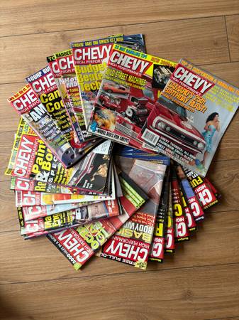 Chevy High Performance Magazines 22 Issues Feb 91-Apr 2005 1