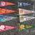 vintage PENNANTS san fransisco football raiders ...ect.. 3 thumbnail