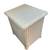 Pair, wicker, end tables, vintage all wood, wicker exterior 7 thumbnail