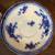 Set of 5 Antique Marechal Flow Blue Saucers 2 thumbnail