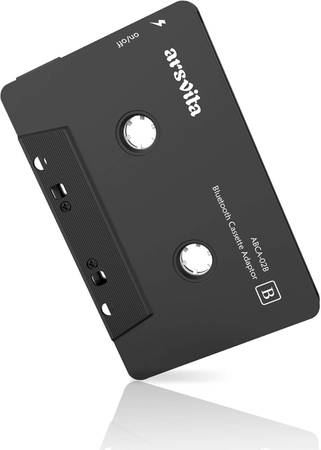 Arsvita Car Audio Bluetooth Wireless Cassette Receiver, Tape Player Bl 1