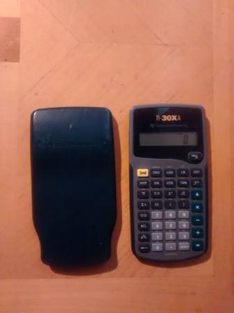TI-30XA 1