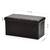 BLACK FRIDAY SALES!Homy Casa · Folding Storage Bench– Black set of 2 3 thumbnail