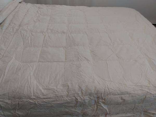 AS New Down Fether Comforter, Queen 1