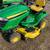 John Deere X324 all wheel steering mower with snow plow 2 thumbnail