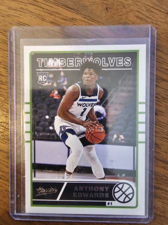 Anthony Edwards - Minnesota Timberwolves Trading Cards 1