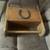 Wood Mail Holder, Paper Towel Holder Horse Shoe On front. Rustic Style 3 thumbnail