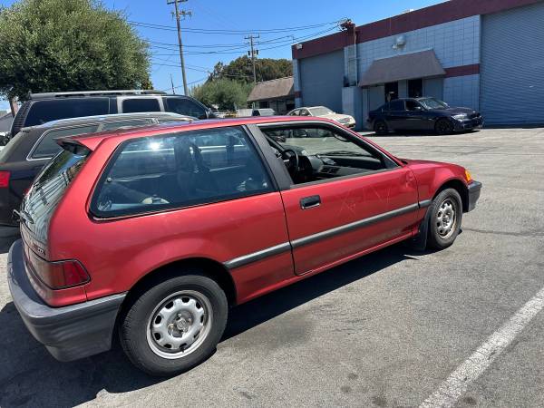 1990 HONDA CIVIC HATCHBACK - $1,900 (hayward / castro valley)63478348138113122