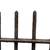 36 Ft of Antique Wrought Iron Spear-Top Fencing GA21042 5 thumbnail