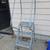 Cotterman Warehouse rolling 3-step Aisle Ladder 1 thumbnail
