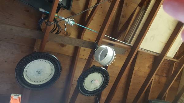 UFO Roof Lights Garage Camp Big Round Lights Lamps LED 1