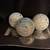 Silver accent tray with blue/gold decorative balls 2 thumbnail