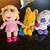 Lot of 3 various Disney JIM HENSON MUPPETS plush stuffed animals 1 thumbnail