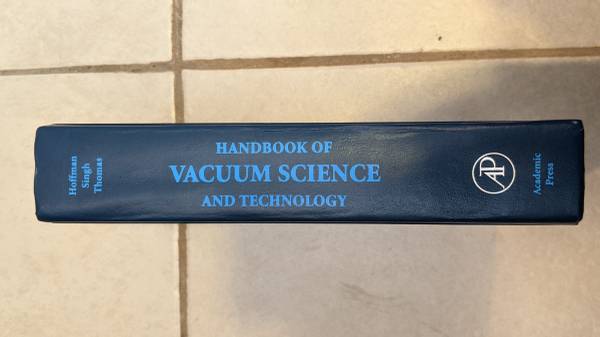 Handbook of Vacuum Science and Technology Hardcover - books