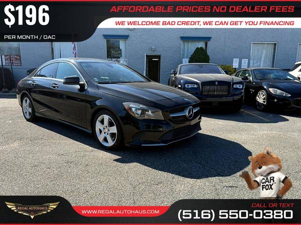 $196/mo - 2017 Mercedes-Benz CLA CLA 250 4MATIC Coupe 1