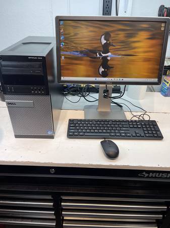 Nice Dell 7010 Quad Core i5, 3.40GHz, New 512gig SSD Drive, 16gig of R 1