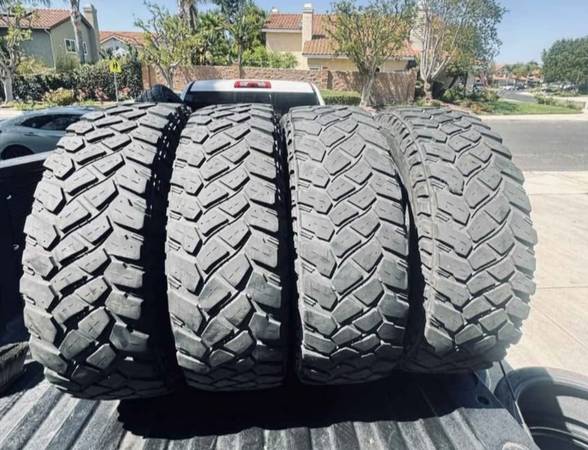LT255/75R17 Firestone Mud Terrain Tires (4) 1