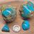 Beautiful Turquoise cabochons and beading stones 18 thumbnail