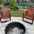 Pair of Heavy-Duty Solid Teak Outdoor Armchairs – Like New 1 thumbnail