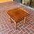 Vintage Mid Century Kubus Danish Teak 2 Tier End Table. 6 thumbnail