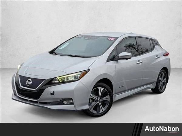 2019 Nissan LEAF SL PLUS Electric AUTONATION 1