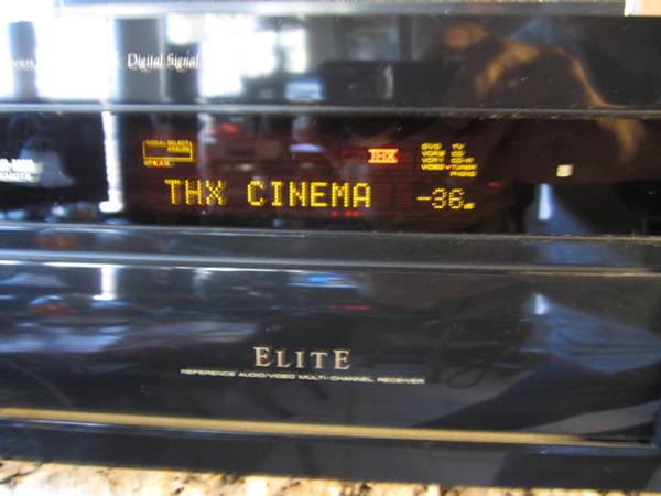 Pioneer Elite Vintage Flagship THX 7.1 AV Receiver with Remote 1