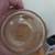 Vintage clear glass jar has unique barrel shape with molded hoop details. Materi 2 thumbnail