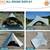 Large Blackout Camping Tarp with Poles, Waterproof, Shade #4690 5 thumbnail