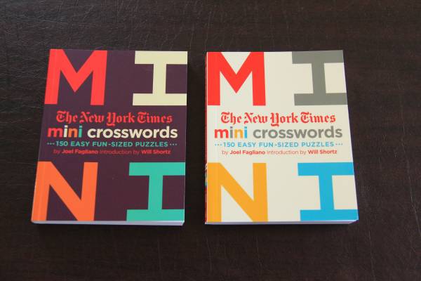 New NYT Mini Crossword Books 1