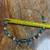 Beaded Blue-Gold necklace 5 thumbnail