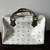 Brand New MCM White Visetos Lion Princess Boston Bag 5 thumbnail