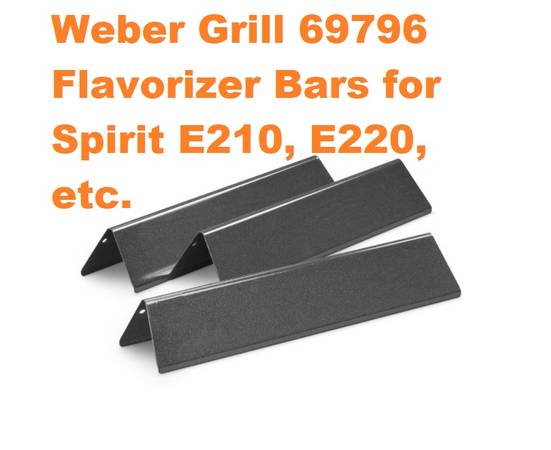 Weber Flavorizer Bars 69796 for Weber Spirit '13, E-210, S-210, etc. 1