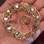 Heavy and Solid  Yellow Gold Bracelet with a charm 2 thumbnail