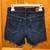 Womens American Eagle Dark Wash Next Level Stretch X Denim Shorts 0 2 thumbnail