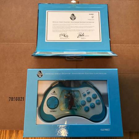 Playstation Chun Li Capcom Controller Near MIB Sealed New!!! 1