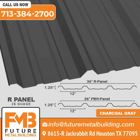 ROOFING R PANEL PBR PANELS 1
