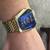 Blue Face Gold Watch 2 thumbnail