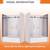 Firm Price! Brand New in a Box 59"x60" Sliding Frameless Tub Door 8 thumbnail
