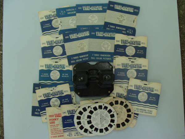 Viewmaster viewer plus reels and projector 1