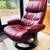 Stressless Style Leather Chair & Ottoman! MSRP $1,500! Great shape! 8 thumbnail