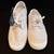 Ortholite Palladium Women's Silver Canvas Shoes Size 9 Medium 1 thumbnail
