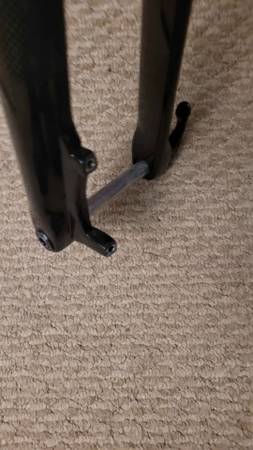Carbon Bike Fork 100mm Dropout 15mm Thru Axle Disc Brake - $6063471259863171123