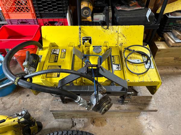 John Deere tiller 1