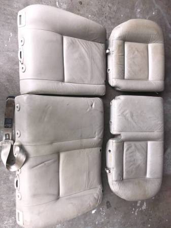 VW mk-IV / mk4 Jetta wagon rear seats in beige leather 1