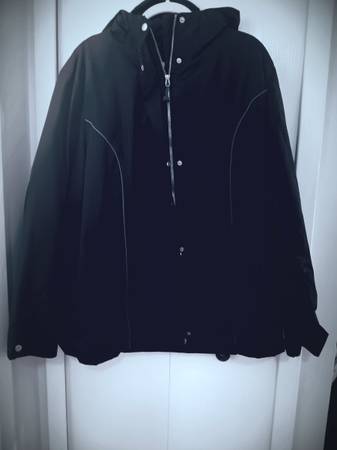 Faded Glory Women's Hooded Jacket - Black 1