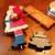 Santa & Christmas Tree ~ Handmade Folk Art Wood Decor 6 thumbnail