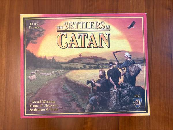 Catan + Cities and Knights Expansion. 1