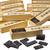 NEW Mini Wooden Dominoes Set - 12 Pack 1 thumbnail